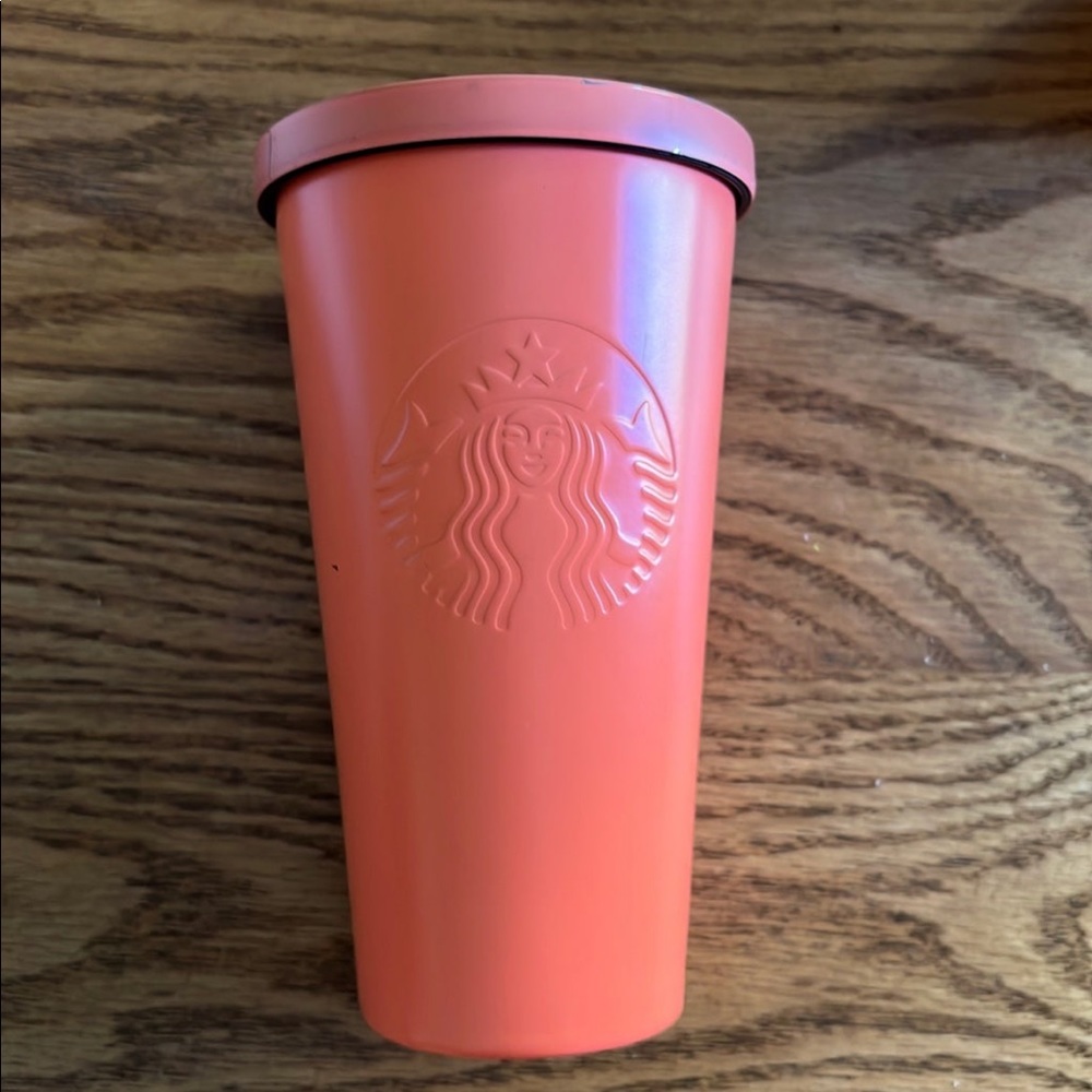 Starbucks Coral Grande SS Tumbler